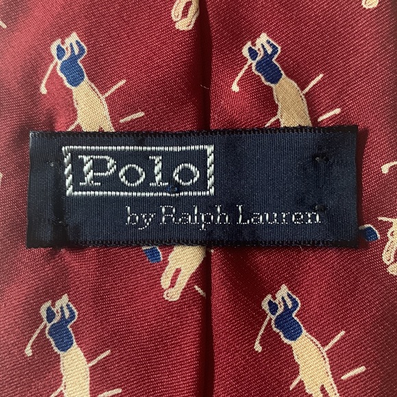 Polo by Ralph Lauren Men’s Silk Tie - Picture 3 of 5